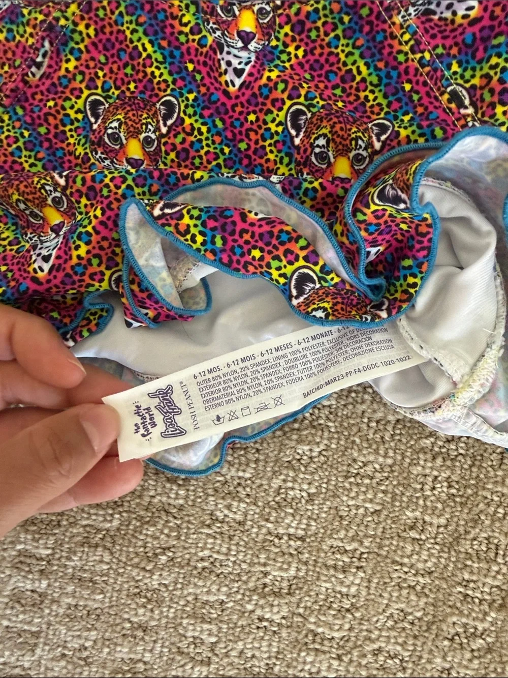 Posh Peanut Lisa Frank Baby Bathing Suit
